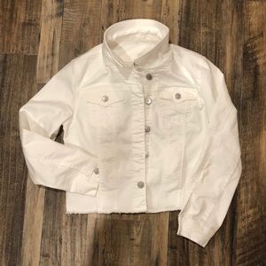 White Jean Jacket